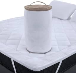 Pillow Top Casal Extra Macio Toque de Pluma em Fibra Siliconada 600g/m2 138x188cm BF Colchões