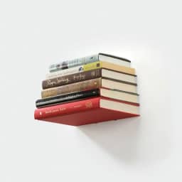 Prateleira Invisivel Para Livros Suporte Metal Reforçada