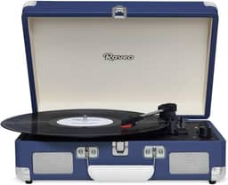 Vitrola Chrome Navy com Usb e Bluetooth, Bivolt