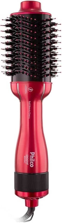 Escova Secadora Philco PEC13 4 em 1 Soft Beauty Cherry Bivolt