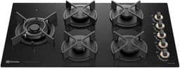 Electrolux Cooktop 5 Bocas a Gás Electrolux Mesa de Vidro Pro Series ChamaPrecisa e Multi Chama (KE5PS) Bivolt