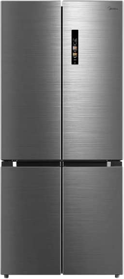 Geladeira Frost Free 4P 474L Inverter Smart cor Inox Midea MD-RF691FGD463 - Bivolt