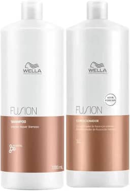 Kit Wella Fusion Intense Repair Shampoo e Condicionador 1 L
