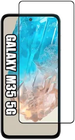 [GL CASES] Película Samsung Galaxy M35 Vidro Temperado Anti Risco 3D 9H Proteção Pelicula Samsung Galaxy M35 Com Cobertura Total Da Tela + Kit Limpeza Para Aplicação Livre De Bolhas