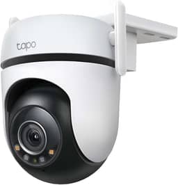 Tapo C520WS - Câmera de vigilância Wi-Fi externa 360°, resolução QHD 2K, visão noturna colorida Starlight, detecção de IA múltipla, rastreamento de movimento, IP66