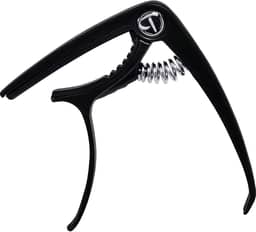 CAPOTRASTE PARA VIOLÃO EM ALUMÍNIO TONANTE - PRETO - CPT20