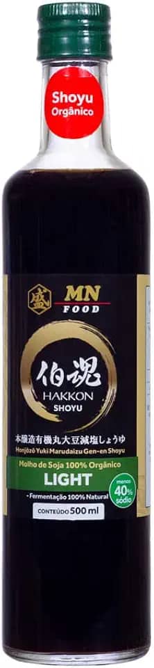 Molho Shoyu Mn Food Orgânico Light 500ml