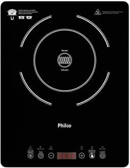 Cooktop de Indução Philco PCT10A Diferentes Níveis de Potência e Temperaturas 220V