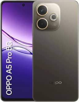 Smartphone OPPO A5 Pro 5G 256GB 8GB Ram IP69 50MP AI Câmera Bateria 5800mAh NFC Marrom