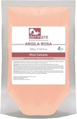 DERMARE Argila Rosa Para Peles Sensíveis 500G Dermare