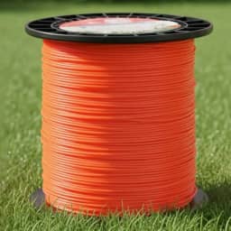 Bobina Fio De Nylon Roçadeira 3mm Rolo 2kg Quadrado Resistente