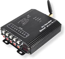B2 Audio DSP preto 4v 10 canais com Bluetooth iOS/Android App 96 kHz - 32 bits