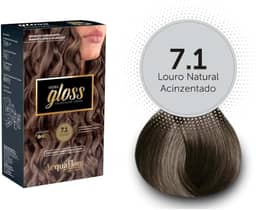 Acquaflora 7.1 Louro Natural Acinzentado Kit Coloracao Hidra Gloss