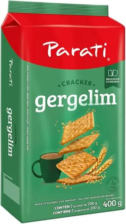 Biscoito Cracker Gergelim Parati® 400g