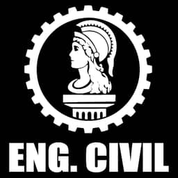 Adesivo Profissão Engenharia Civil para Estudantes Engenheiro Ideal para notebook carro portas Parede vários tamanhos (BRANCO, 33,4x35cm)