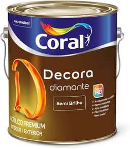 DECORA DIAMANTE BRANCO 3,6L - CORAL