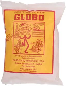 Biscoito de polvilho doce Globo 30g