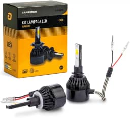 Kit Lampada Super Led Cyber 6000k Tarponn H27 6400 Lumens 36W