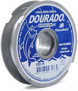 Linha para Pesca 0,40 mm c/100m Dourado Mazzaferro