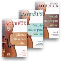 Laoureux Método Prático Para Violino - Kit Livros 1, 2 e 3