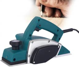 Plaina EléTrica De Bancada 800 W, Profundidade De Cavaco De 2 Mm, Adequada Para Rebarbar E Aparar MáQuinas De Colagem De Bordas De Folheado De Madeira, 220 V