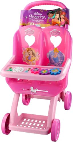 Carrinho para Duas Bonecas, Lider Brinquedos