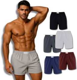 Cueca Samba Canção Rouper Tecido Algodão Leve Macio Cueca Original