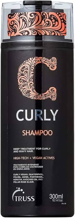 Truss Shampoo Curly | Hidratação e Definição para Cabelos Cacheados e Ondulados | 300ml
