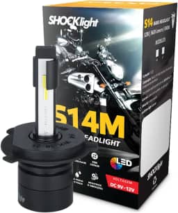 Lâmpada Superled 3D Moto H4 12v 35w 3600 Lumen 6000 Shocklight