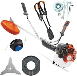 Roçadeira A Gasolina Husqvarna 226r 25,4cc 1,07hp Nylon Faca Super Leve