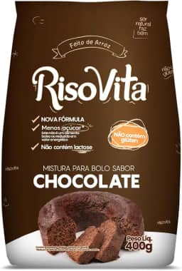 RisoVita Mistura Para Bolo Sabor Chocolate 400G