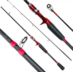 MARURI, VARA PARA CARRETILHA CMIK EM CARBONO 6'0" (1,80M) 15-35LB - 2 PARTES