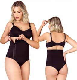 Cinta Alta Pós-parto/Cirurgia Modeladora Cintura com Fecho