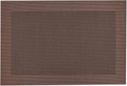 Mimo Style Lugar Americano Classic na Cor Marrom 45x30 Para Mesa, Cozinha e Sala de Jantar