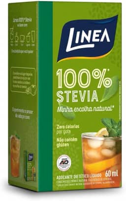 Linea Adoçante Líquido 100% Stevia 60ml