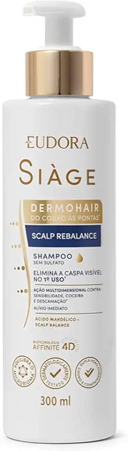 SIAGE SHAMPOO SCALP REBALANCE 300ml
