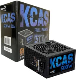 Fonte Atx Kcas 500W 80 Plus Bronze Pfc Ativo Aerocool