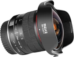 Meike Lente olho de peixe ultra grande angular f3.5 de 8 mm para todas as câmeras EOS EF Mount DSLR EOS 70D 77D 80D Rebel T7i T6i T6s T6 T5i T5 T4i T3i SL2, etc
