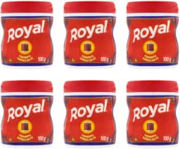 Fermento Quimico Pó Royal 100G Kit Pack 06 Frascos