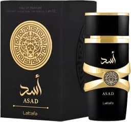 Perfume Árabe Importado Masculino Assad Eau de Parfum Original, Projeta e fixa Volume 100ml