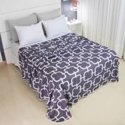 Lençol Casal Sem Elástico Malha Estampada 100% Algodão Para Se Cobrir 2,20 x 2,20m Toque Macio, Conforto e Durabilidade Cozzilar (Modelo 3)