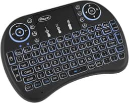 Mini Teclado Wireless USB com Touchpad para Smart TV, TV Box, PC e Notebook