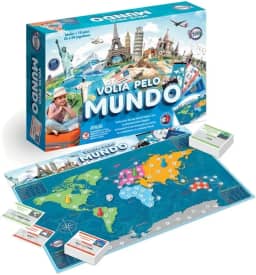Jogo Tabuleiro Volta Ao Mundo Toia