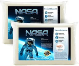 Kit 2 Travesseiro Nasa Premium para fronha 50cmx70cm 14cm de Altura e Espuma 100% Viscoelástica (2)