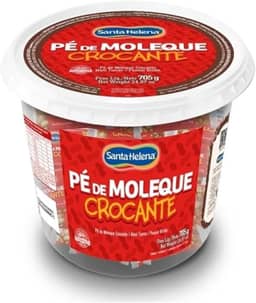Pote Pé De Moleque Crocante 705g Santa Helena