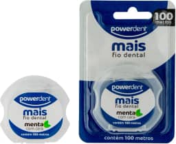 Power Dent Fio Dental Light 100 M Multicolorido (embalagem pode variar)