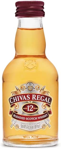Miniatura De Whisky Chivas Regal 12 Anos 50ml