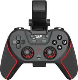 Controle Gamer Redragon Sempiten Preto e Vermelho com Suporte para Celular G712