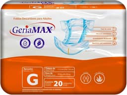 Fralda Descartável Geriátrica Geriamax G