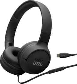 JBL, Fone de Ouvido Bluetooth, Tune 520C, On Ear, Com Fio, Com Cancelamento de Ruído - Preto